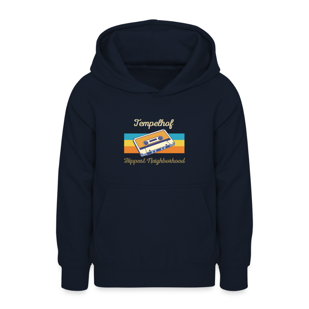 Tempelhof Hippest Neighborhood - Teenager Hoodie - Navy