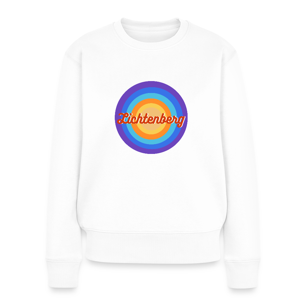 Lichtenberg Retro - Frauen Premium Pullover - Weiß
