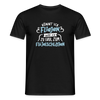 Könnt' ick fliejen, wär ick zu faul zum Flüjelschlagen - Männer Premium T-Shirt - Schwarz