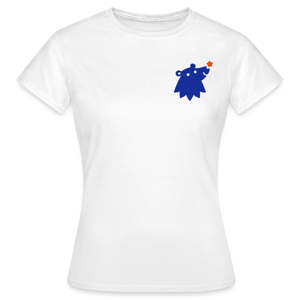 Schnauze Bär - Frauen Premium T-Shirt - Weiß