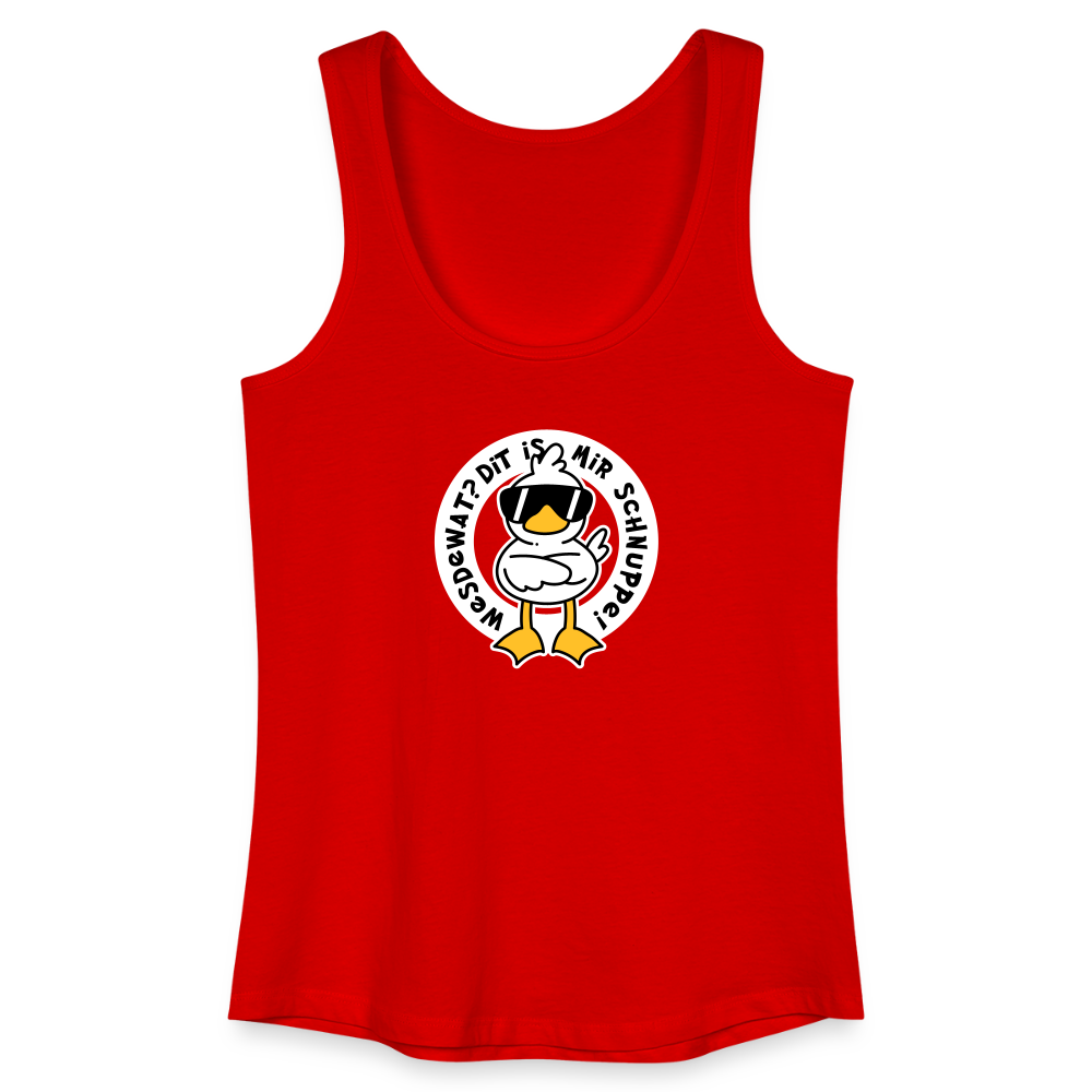 Wesdewat? - Frauen Bio Tank Top - Rot
