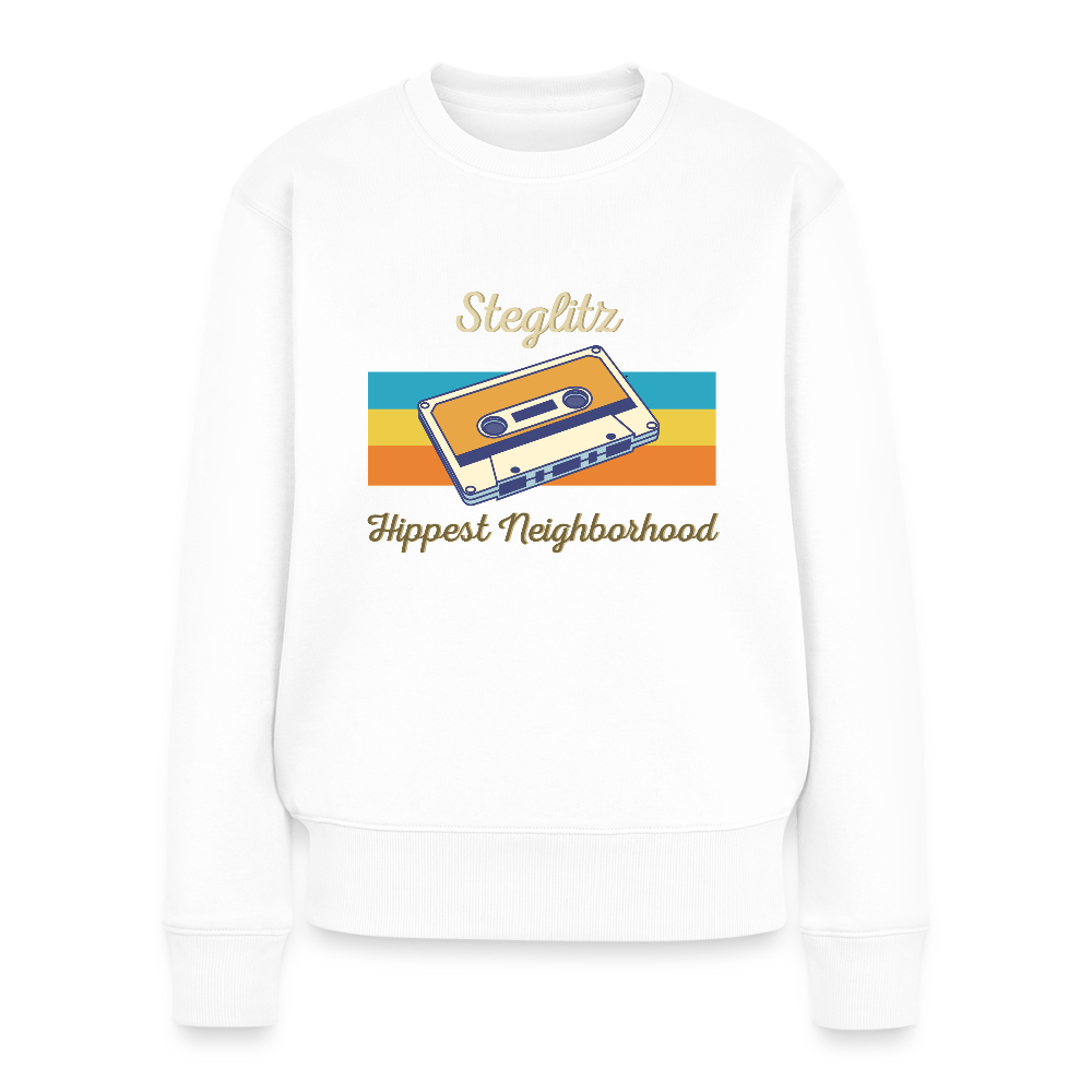 Steglitz Hippest Neighborhood - Frauen Premium Pullover - Weiß