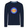 Grunewald Retro - Kinder Langarmshirt - Navy