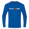 Bin uff Bier-Diät! (schon 3 Tage valorn) - Männer Sport Langamshirt - Royalblau