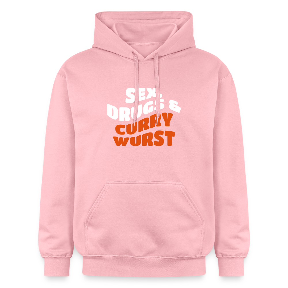 Sex, Drucks & Currywurst - Hoodie - Hellrosa