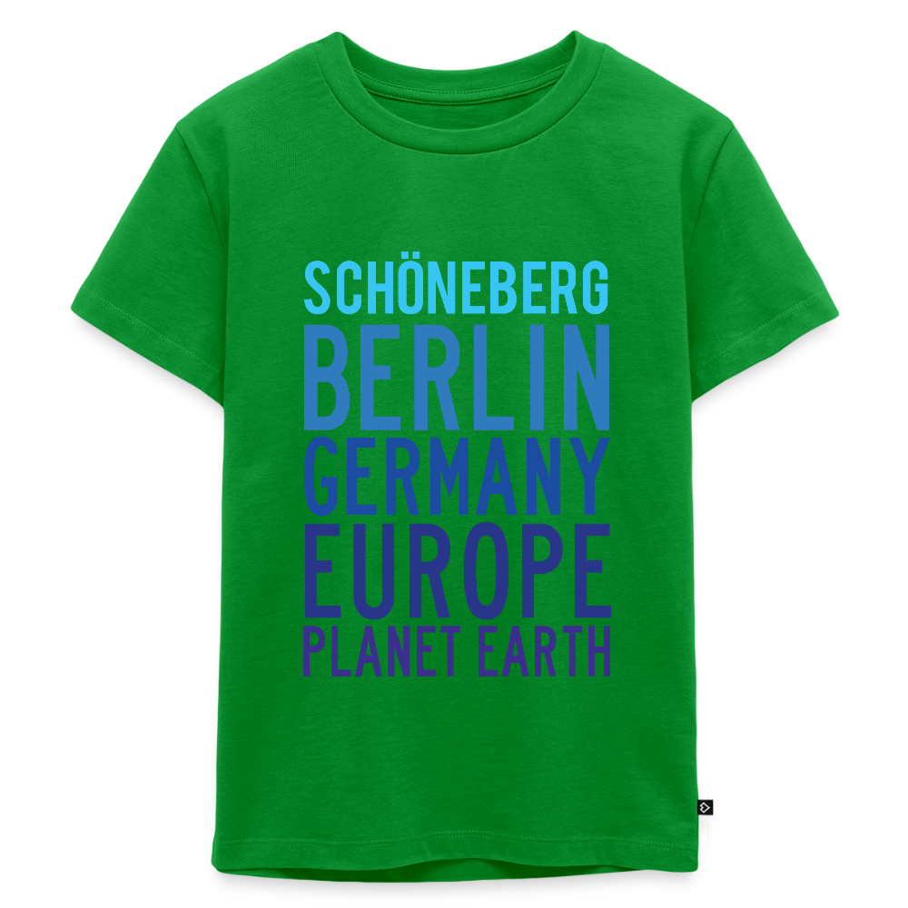 Schöneberg Planet Earth - Kinder Premium T-Shirt - Grün