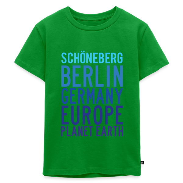 Schöneberg Planet Earth - Kinder Premium T-Shirt - Grün