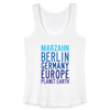 Marzahn Planet Earth - Frauen Bio Tank Top - Weiß