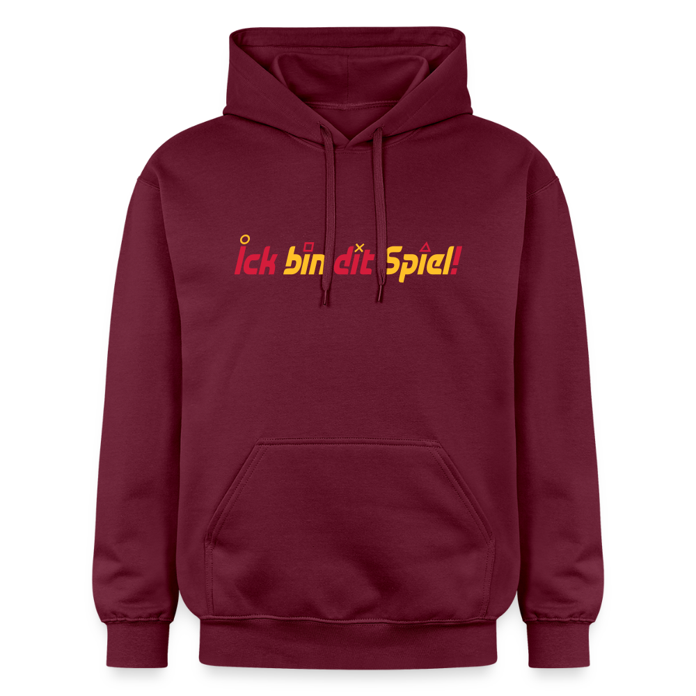 Ick bin dit Spiel! - Hoodie - Maroon
