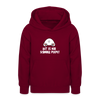 Dit is mir Schnurz Piepe - Teenager Hoodie - Bordeaux
