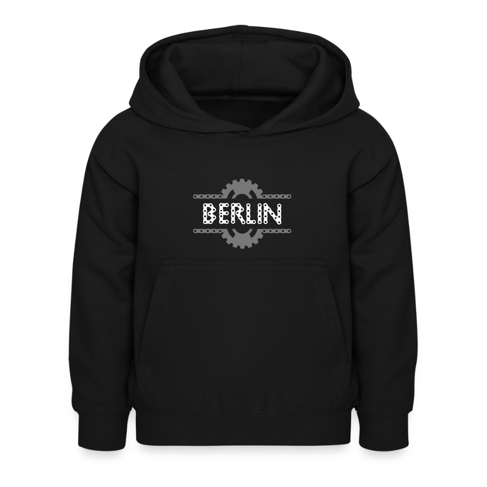 Berliner Fahrradkette - Kinder Hoodie - Schwarz