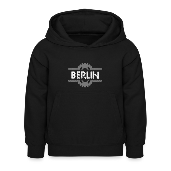Berliner Fahrradkette - Kinder Hoodie - Schwarz