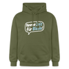 Keene Zeit für Blabla! - Hoodie - Militärgrün