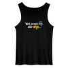 Will ja nett sein, aber ohje... - Männer Tank Top - Schwarz