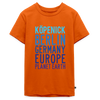 Köpenick Planet Earth - Teenager Premium T-Shirt - Orange