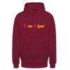 Ick bin dit Spiel! - Unisex Hoodie - Bordeaux