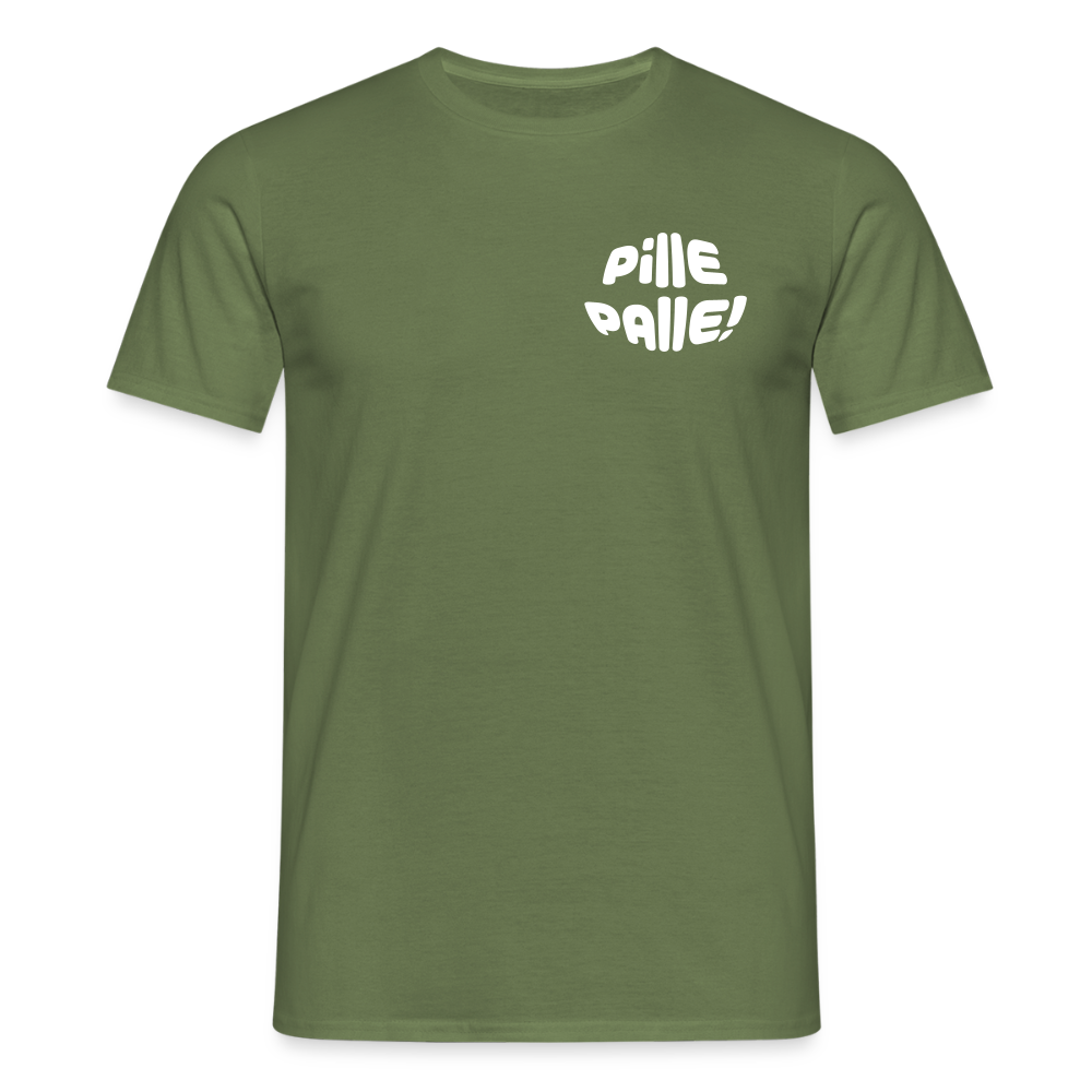 Pille Palle - Männer Premium T-Shirt - Militärgrün