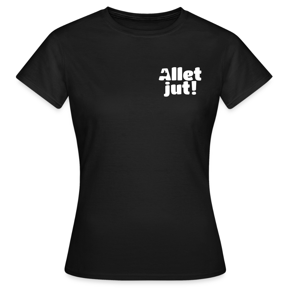 Allet Jut - Frauen Premium T-Shirt - Schwarz