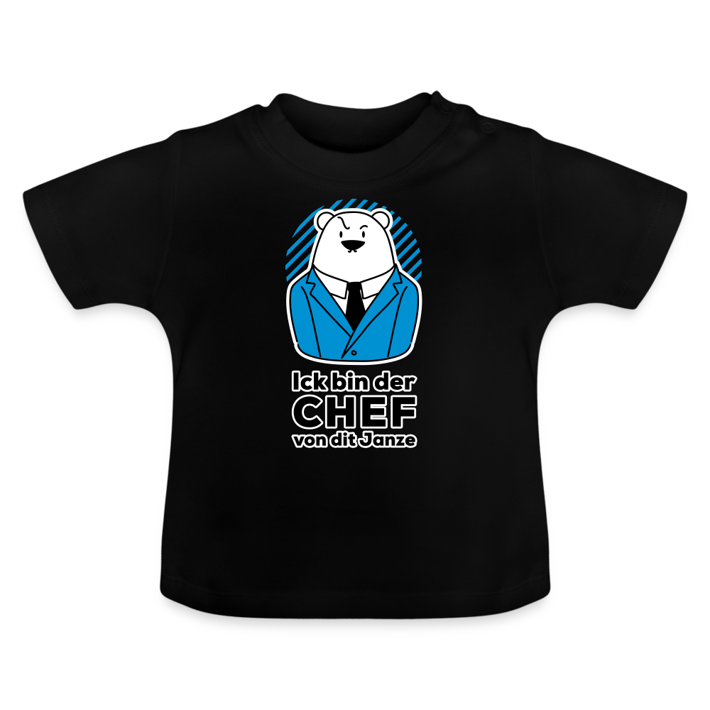 Chef - Baby T-Shirt - Schwarz