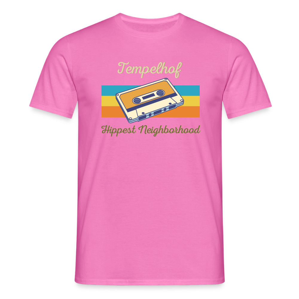 Tempelhof Hippest Neighborhood - Männer Premium T-Shirt - Pink