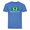 S2 - Unisex Bio T-Shirt - Achtsames Blau