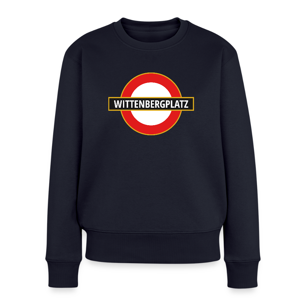 Wittenbergplatz - Frauen Premium Pullover - Navy