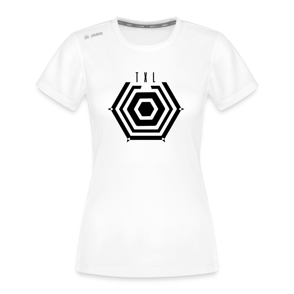 Tegel TXL Umrisse - Frauen Sport-Shirt - Weiß
