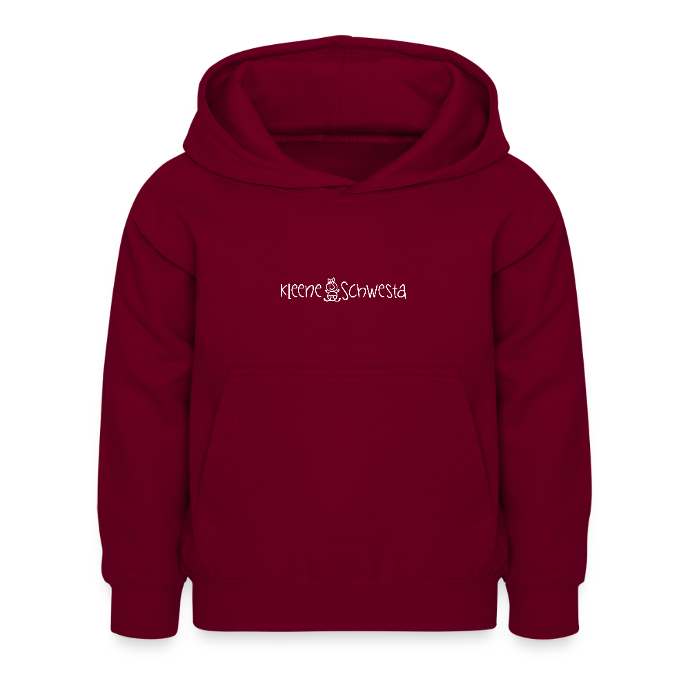 Meene Schwesta - Kinder Hoodie - Bordeaux