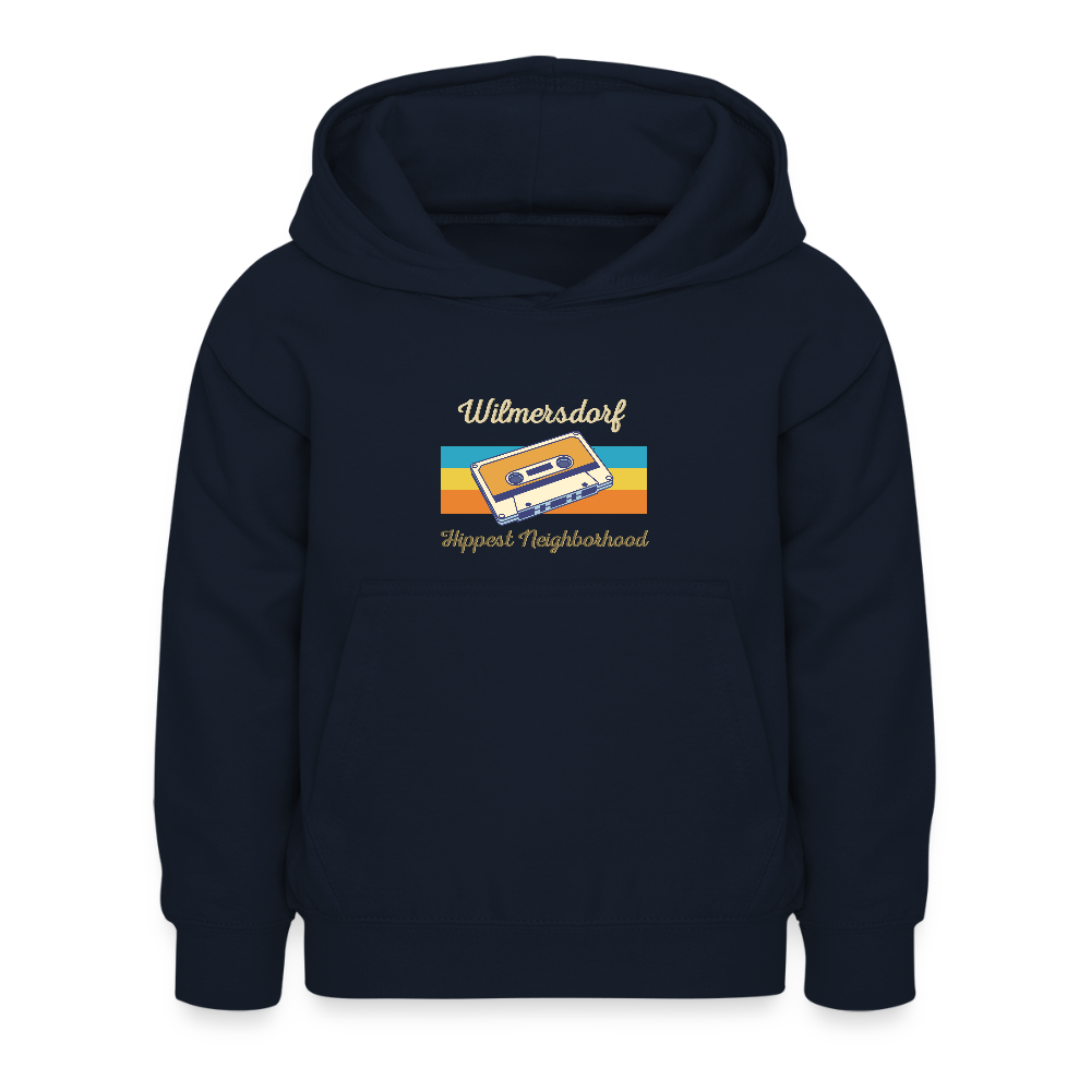 Wilmersdorf Hippest Neighborhood - Kinder Hoodie - Navy