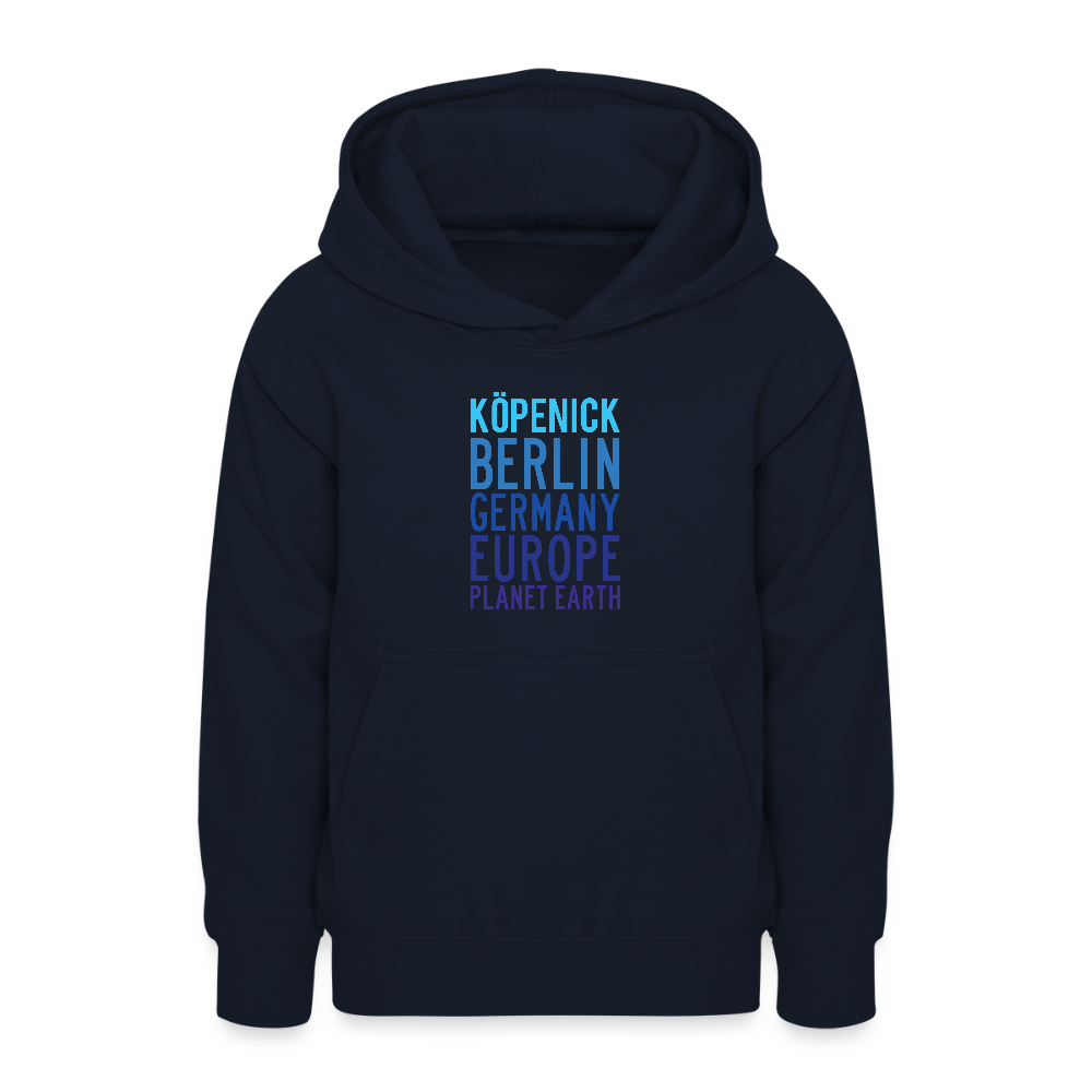 Köpenick Planet Earth - Teenager Hoodie - Navy