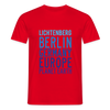 Lichtenberg Planet Earth - Männer Premium T-Shirt - Rot