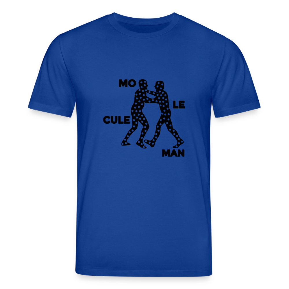 Mo le cule Man - Unisex Bio T-Shirt - Dunkelblau