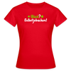 Glück? Selbstjebacken - Frauen Premium T-Shirt - Rot