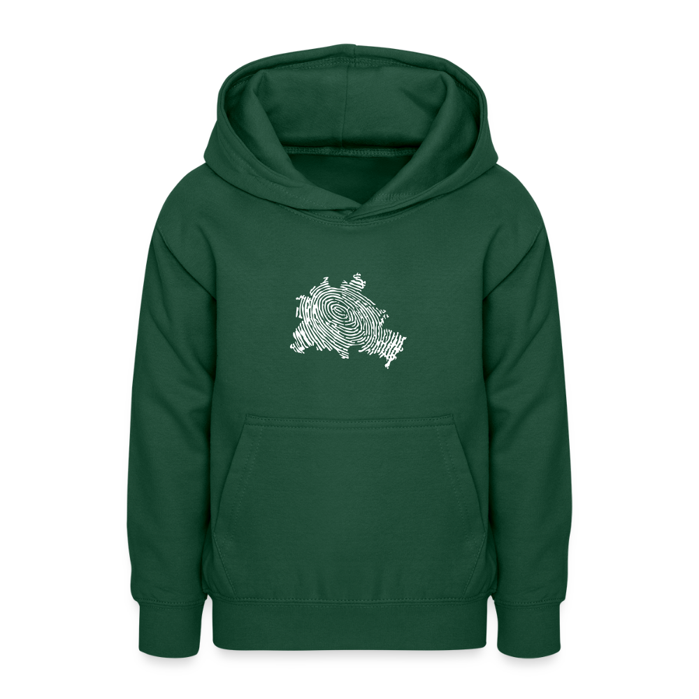 Berliner Finger - Teenager Hoodie - Flaschengrün