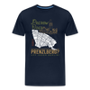 Prerow oder Prenzlberg - Männer Premium T-Shirt - Navy