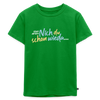 Echt jetzt? Nich du schon wieda... - Kinder Premium T-Shirt - Grün