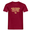 Juter Kumpel ist besser als warmet Bier - Männer Premium T-Shirt - Ziegelrot