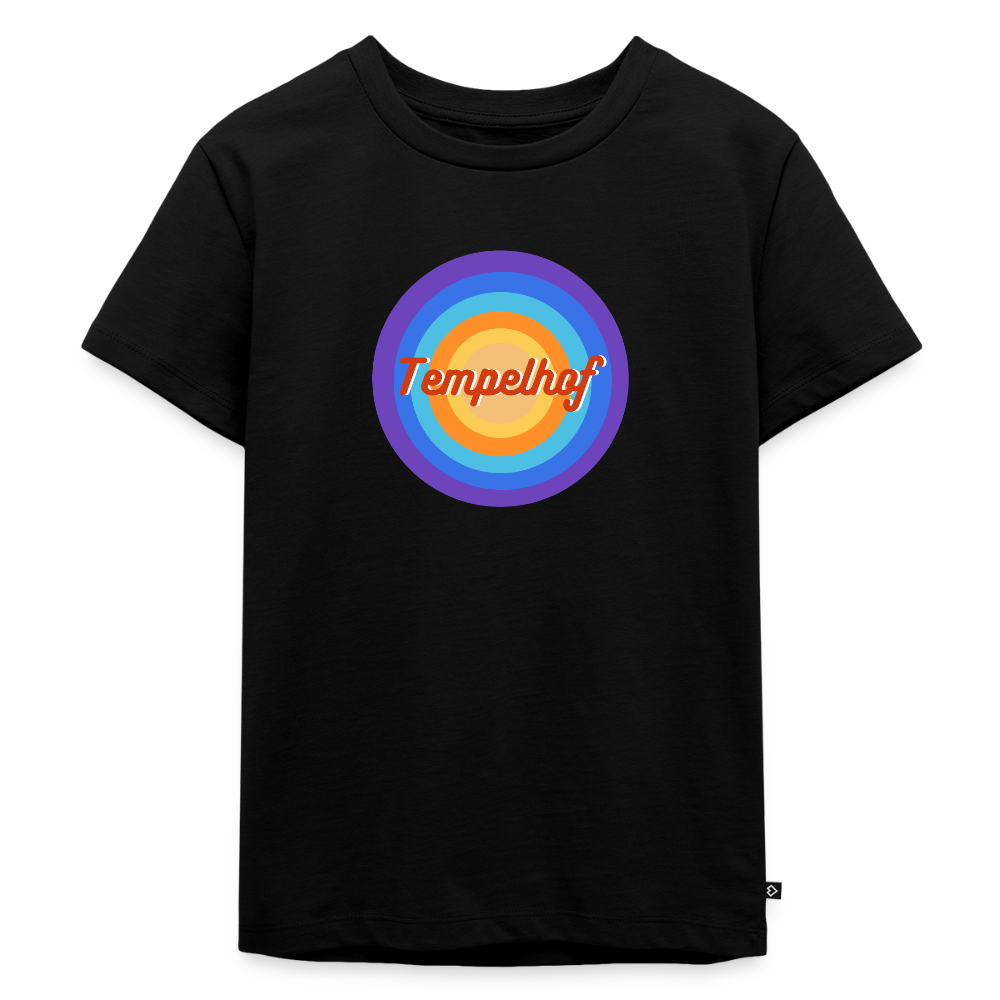 Tempelhof Retro - Kinder Premium T-Shirt - Schwarz