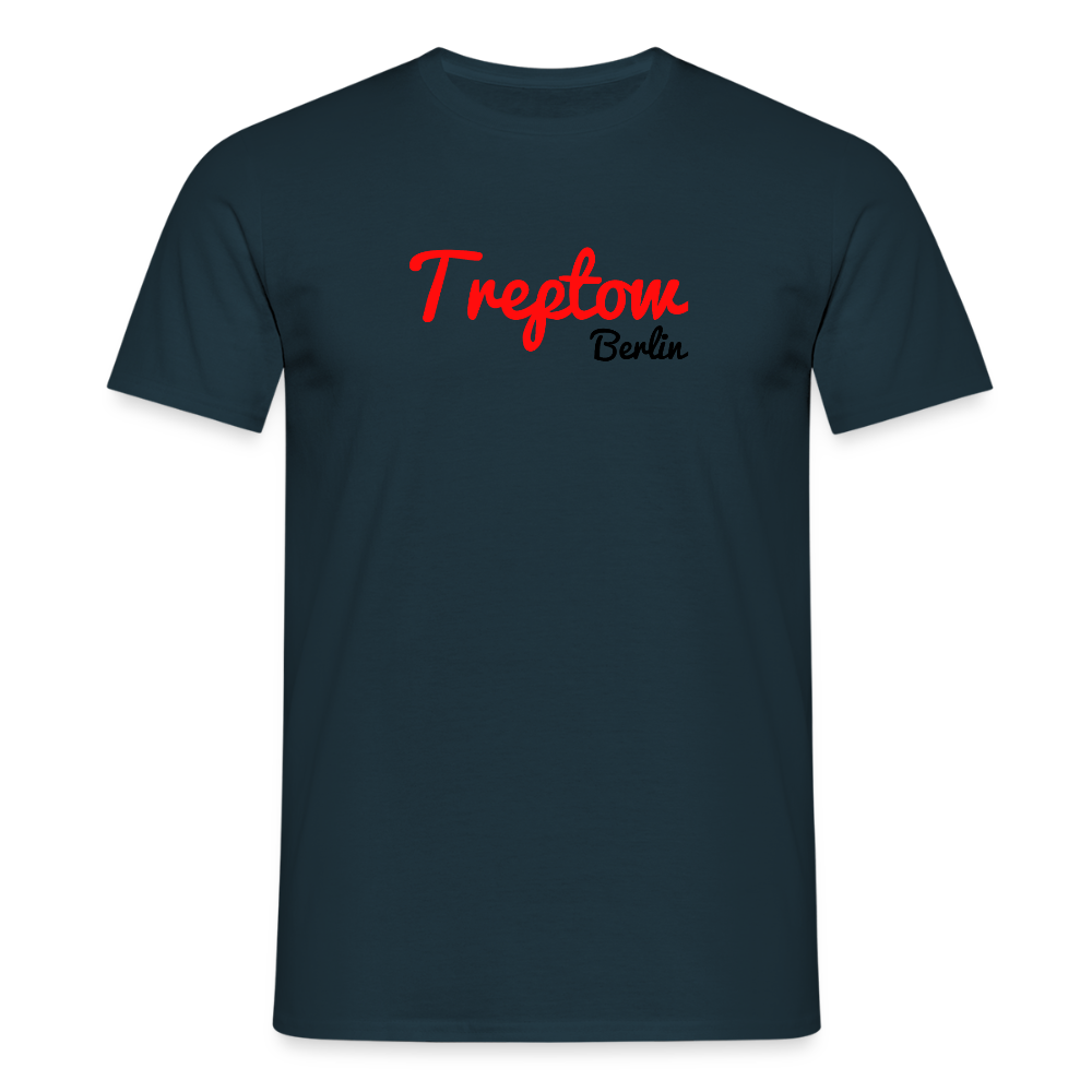 Treptow Berlin - Männer Premium T-Shirt - Navy