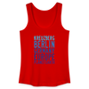 Kreuzberg - Planet Earth - Frauen Bio Tank Top - Rot