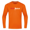 Viech Modus 100% - Männer Sport Langamshirt - Neonorange
