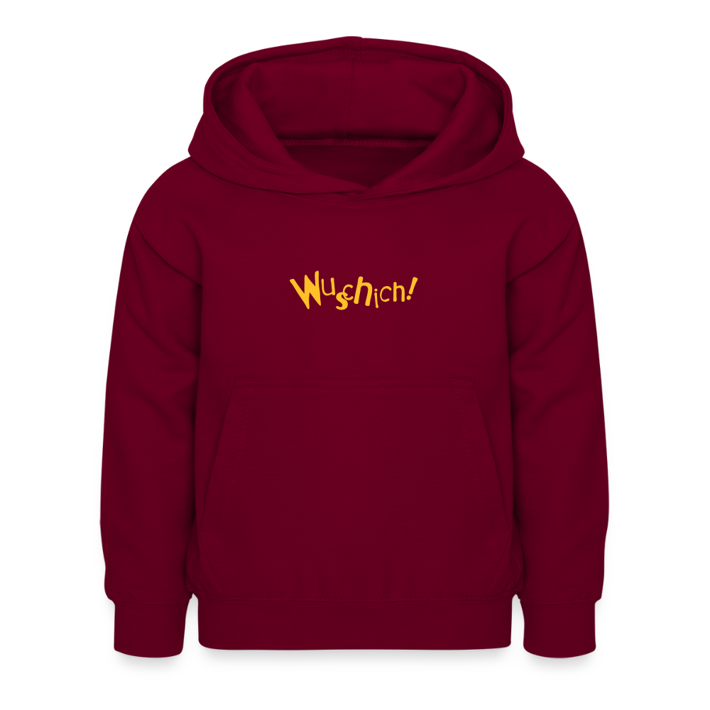 Wuschich! - Kinder Hoodie - Bordeaux