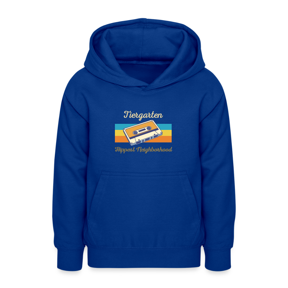 Tiergarten Hippest Neighborhood - Teenager Hoodie - Royalblau