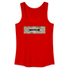 Voltastrasse - Frauen Bio Tank Top - Rot