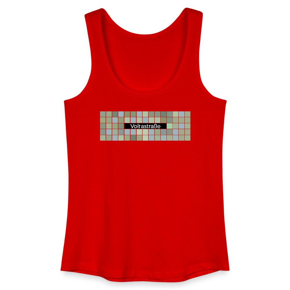 Voltastrasse - Frauen Bio Tank Top - Rot