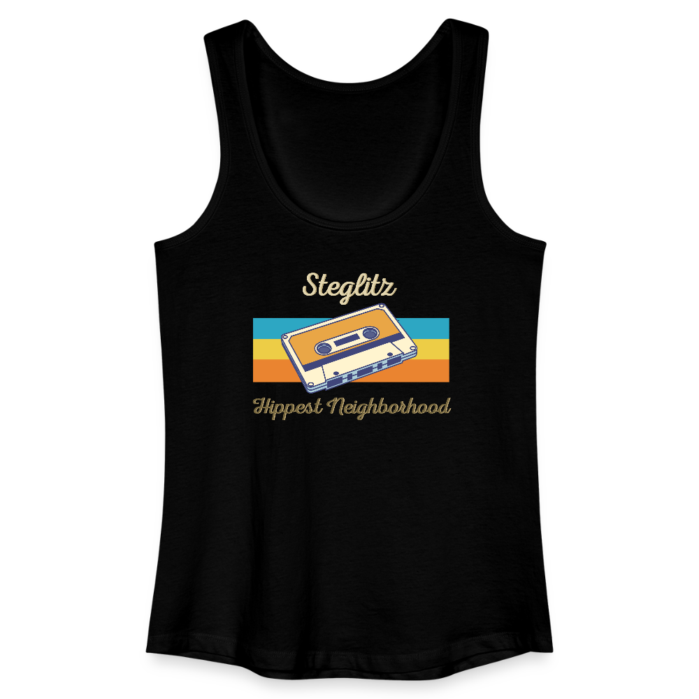 Steglitz Hippest Neighborhood - Frauen Bio Tank Top - Schwarz
