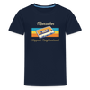 Marzahn Hippest Neighborhood - Teenager Premium T-Shirt - Navy