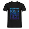 Wilmersdorf Planet Earth - Männer Premium T-Shirt - Schwarz