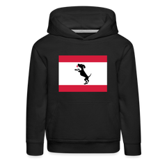 Berliner Flagge mit Hund - Kinder Premium Hoodie