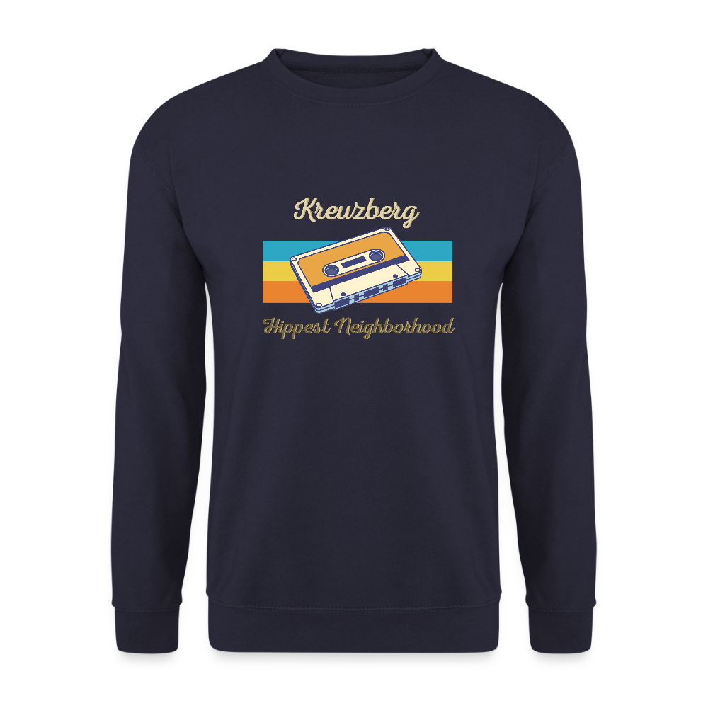 Kreuzberg Hippest Neighborhood - Unisex Pullover - Navy
